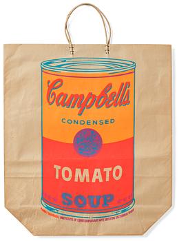 Andy Warhol, "Campbell's soup can (Tomato)".