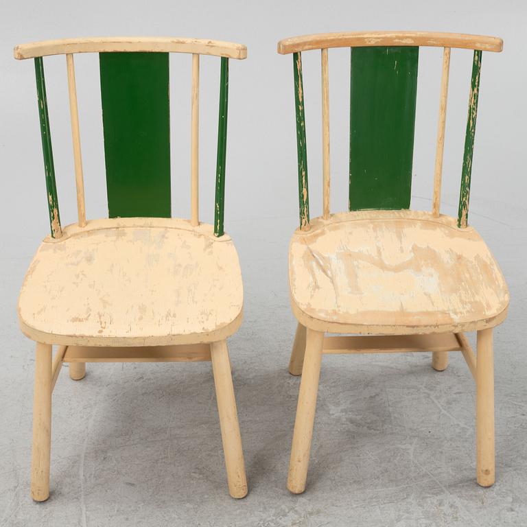 A pair of chairs by Otto Schulz for Boet, first part of the 20th Century.