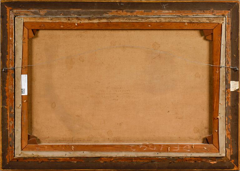 DANIEL SHERRIN, olja på duk, signerad.