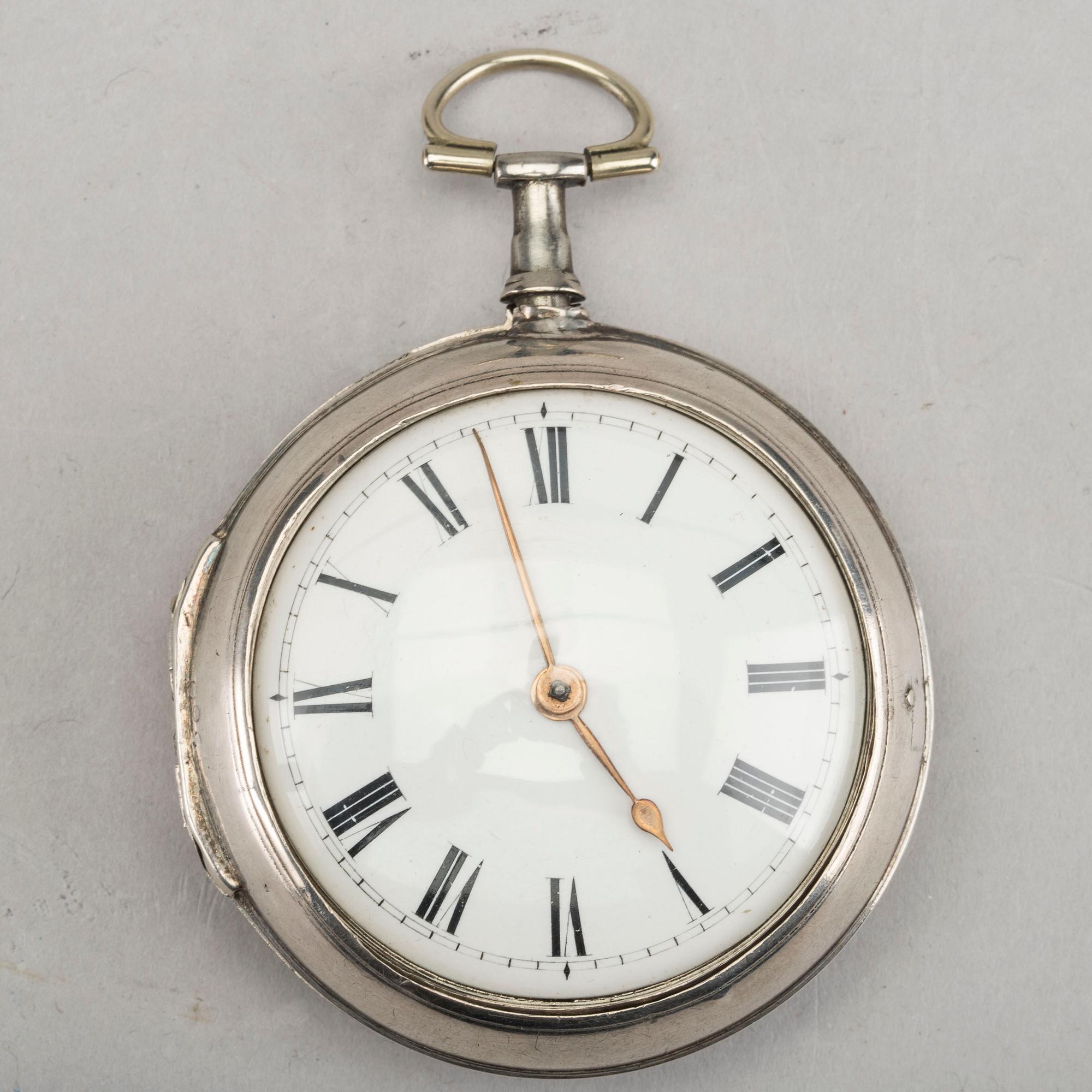BENJAMIN ASH CHATHAM, pocket watch, turn of the century 1800, ca 49 mm.