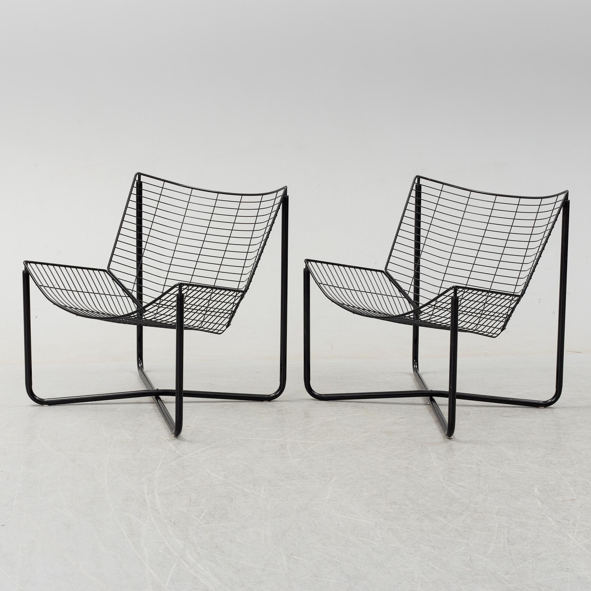 A pair of 'Järpen' easy chairs by Niels Gammelgaard for IKEA.
