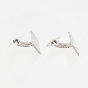 Wiwen Nilsson, a pair of sterling silver cufflinks, Lund 1965.