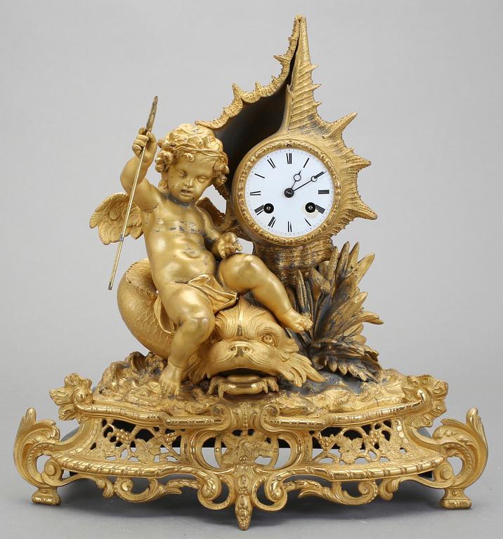 BORDSPENDYL, nyrokoko, 1800-talets andra hälft.