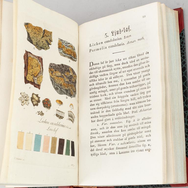 With 25 hand-coloured plates of lichens.
