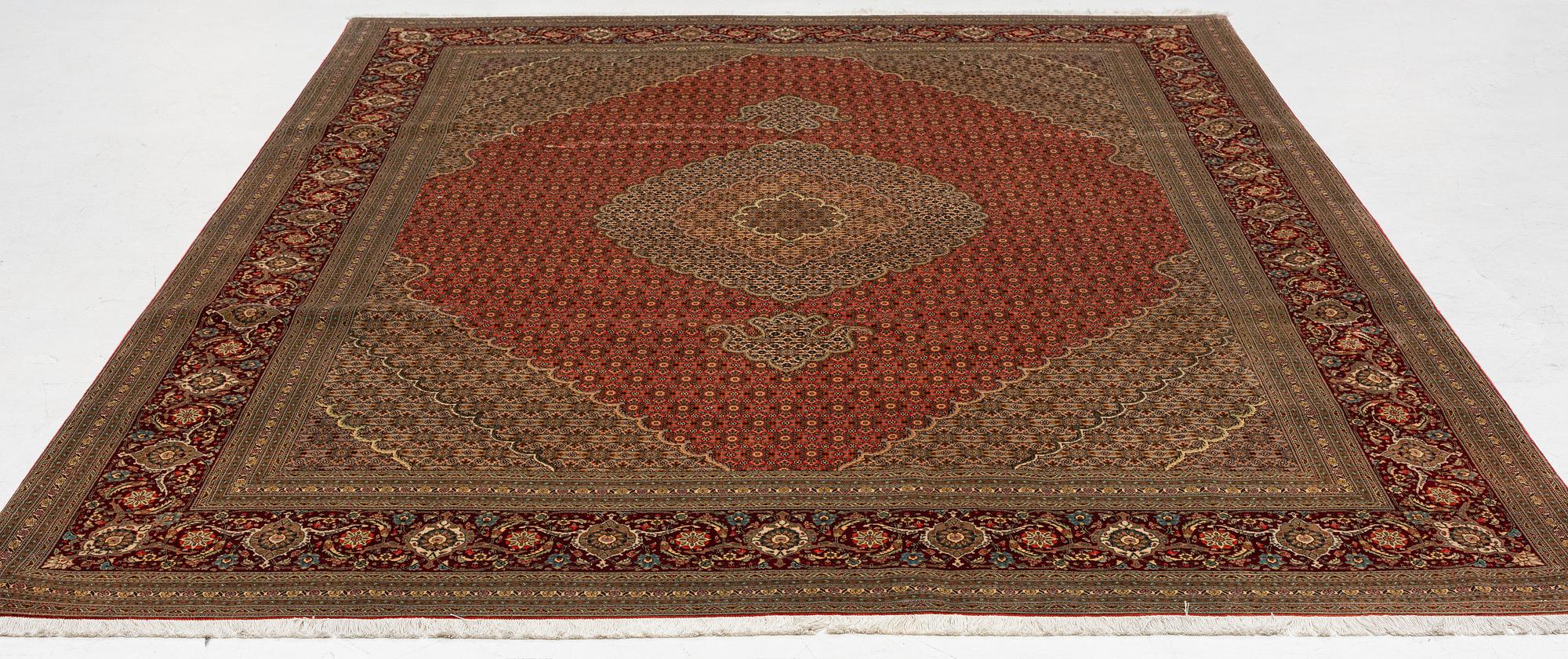 Carpet, Tabriz, approx. 352 x 252 cm.