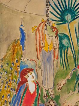 Nils von Dardel, "Visit to an eccentric lady".