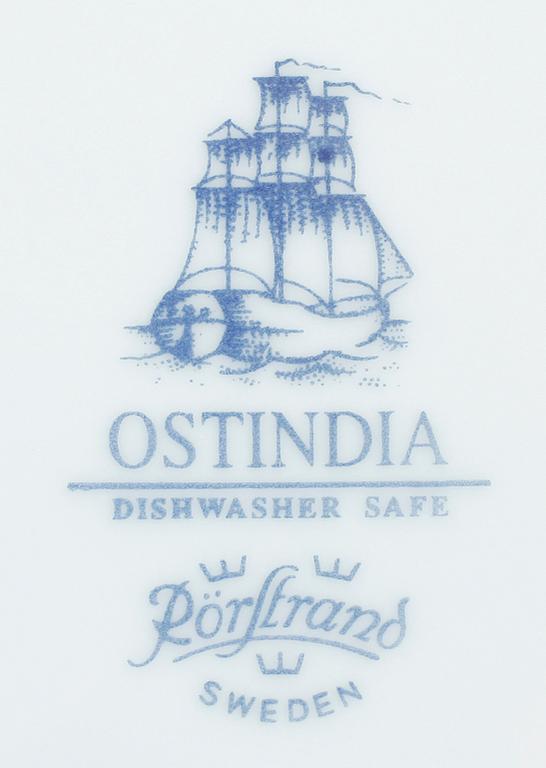 SERVISDELAR, 19 delar. Porslin, Rörstrand "Ostindia".