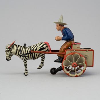 A tinplate NA-NU 752 by Lehmann Germany c. 1950.