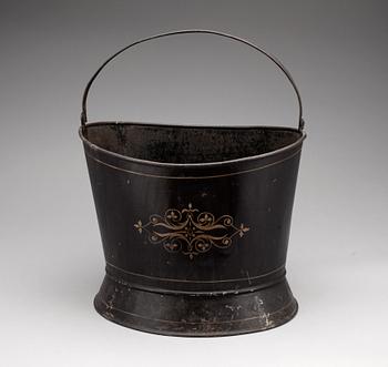 HINK, bemålad plåt, empire, 1800-talets första hälft.