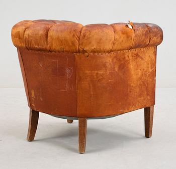 CLUBFÅTÖLJ, 1930/40-tal.