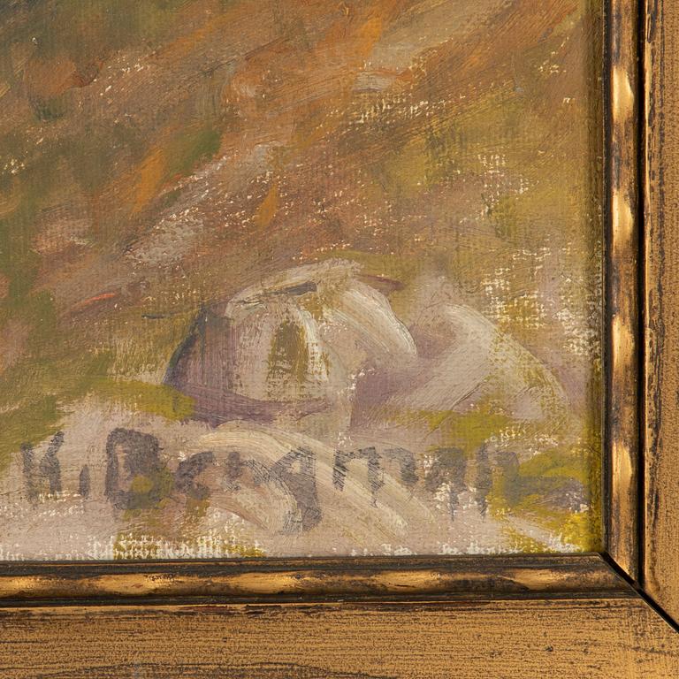 Karl Bergman, "Gamla Lotsgatan, Söder, Stockholm".