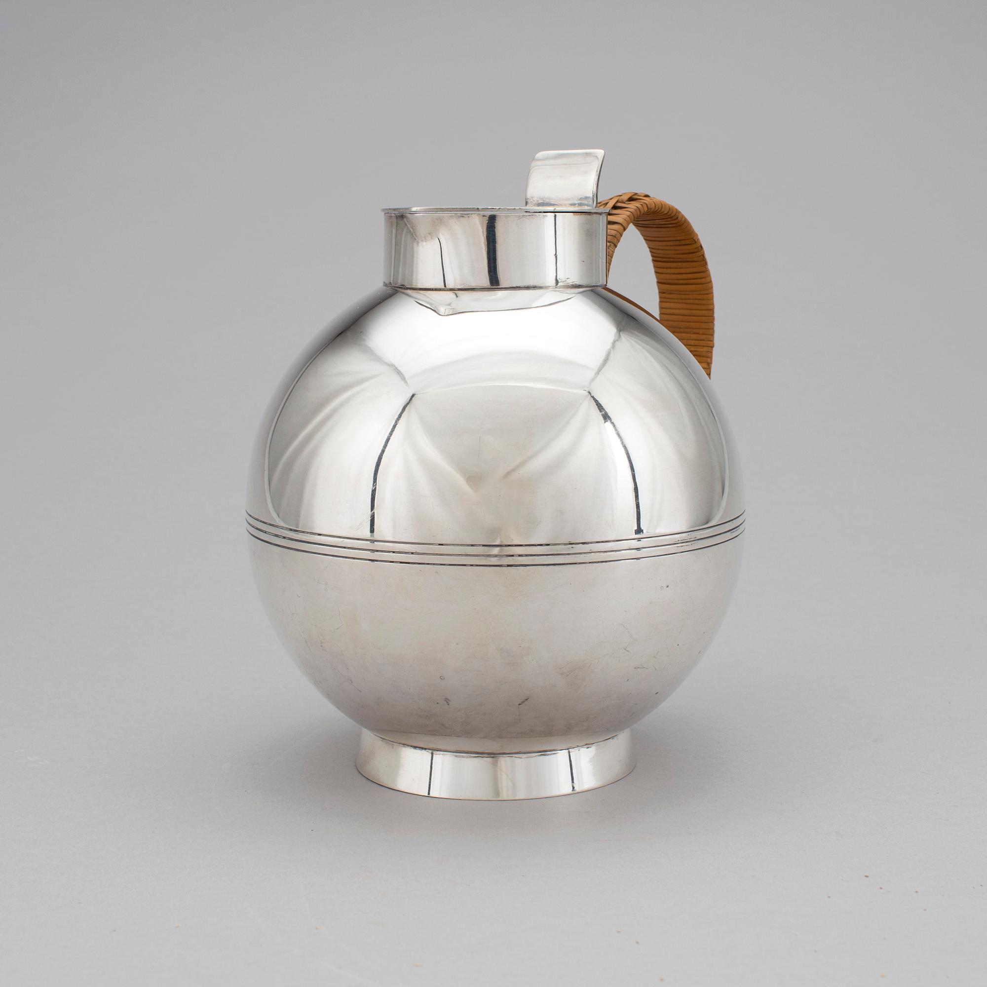 A jug designed by Sylvia Stave for C.G. Hallberg, 1930's.