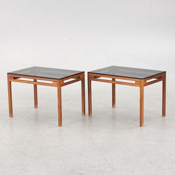 A coffee table and two side tables, second half of the 20th century.