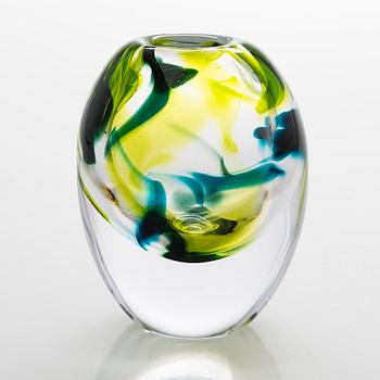 Sini Majuri, a unique 'Spring' art glass signed Sini Majuri 2021.