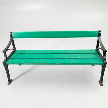 Garden bench, "Tessin", Tierp, Nola Stockholm, 20th century.