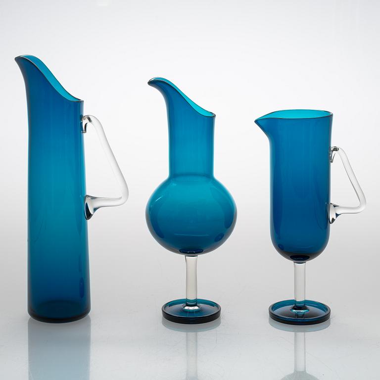 Nanny Still, a 26-piece 'Harlequin' glassware for Riihimäen Lasi Oy.