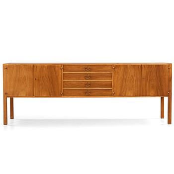 131. Josef Frank, a mahogany sideboard model '1015', Svenskt Tenn, Sweden, pre 1985.