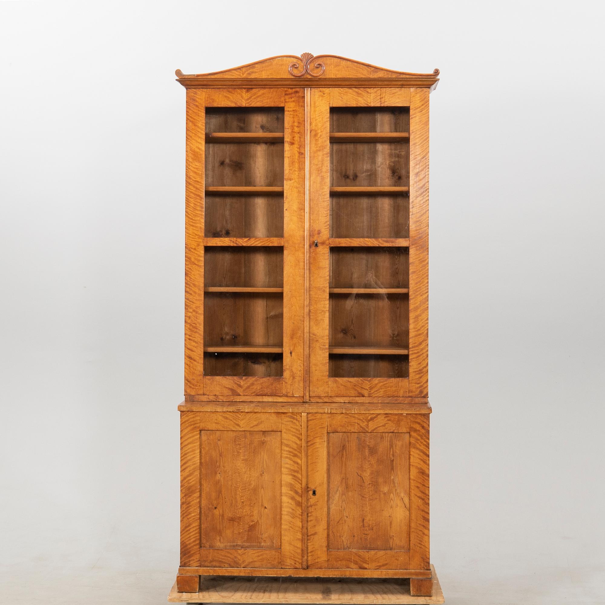 Bookcase/Display cabinet Late Empire first half of the 19th century.