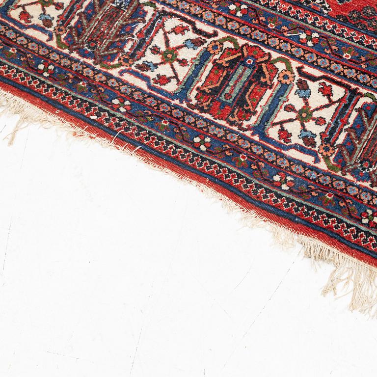 A carpet, possibly Bakhtiari, ca 309 x 230 cm.