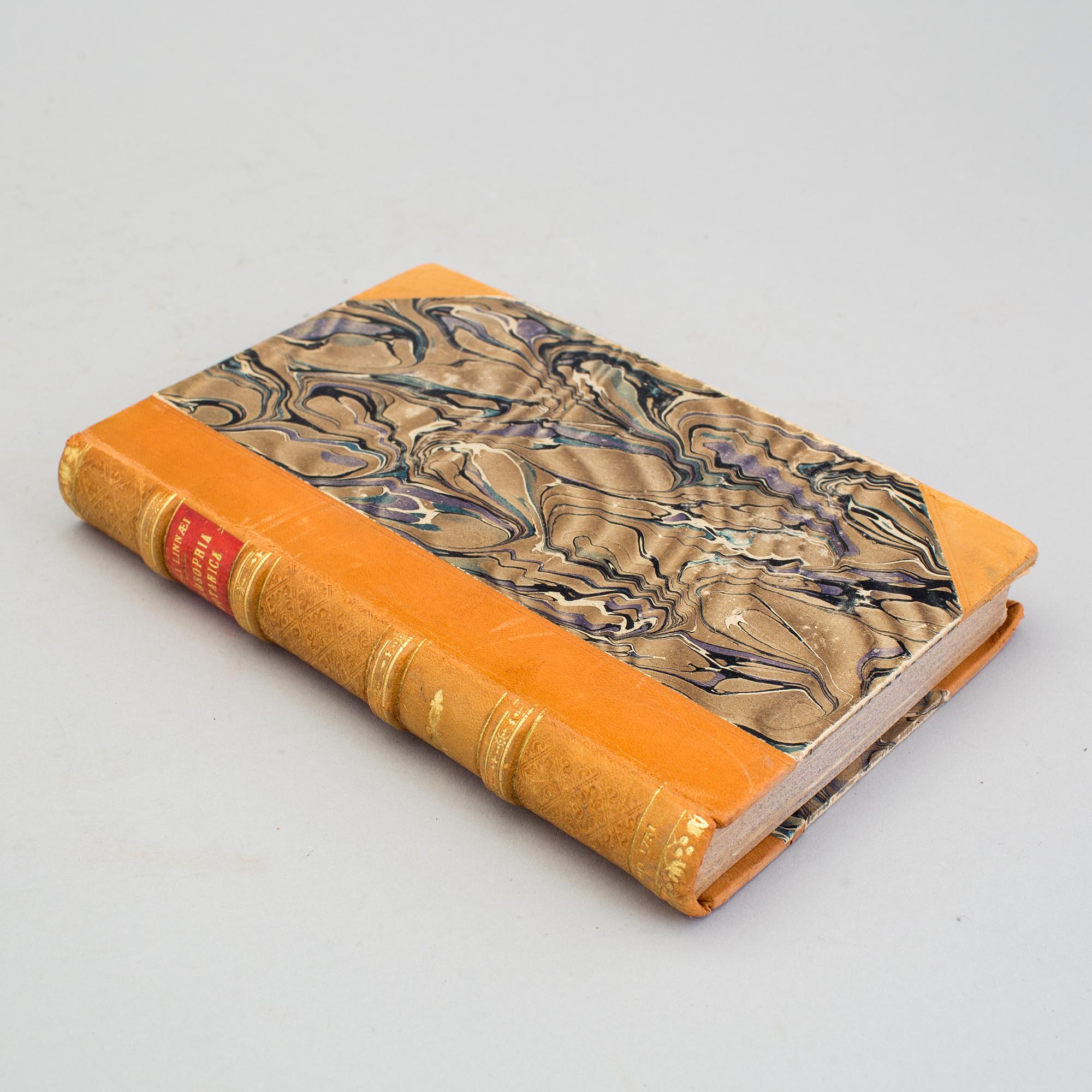 BOOK, 'Philosophia Botanica' by Carl Linnaeus, Gottfried Kiesewetter, Stockholm 1751.