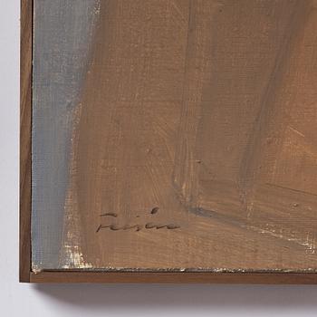 Vera Frisén, , oil on relined canvas, signed.