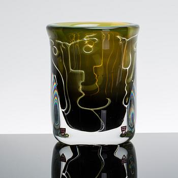 Ingeborg Lundin, An Ingeborg Lundin 'Ariel' glass vase, Orrefors, Sweden 1987.