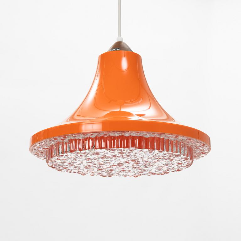 Uno & Östen Kristiansson, a plastic ceiling light, Luxus, Vittsjö.