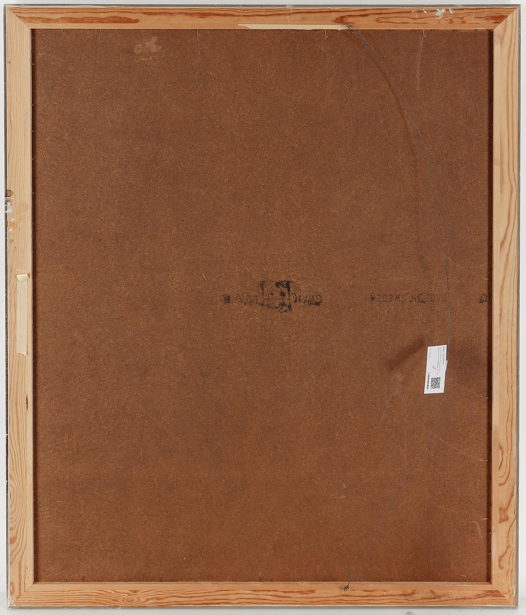 ALBIN AMELIN, gouache. Signerad och daterad 63.