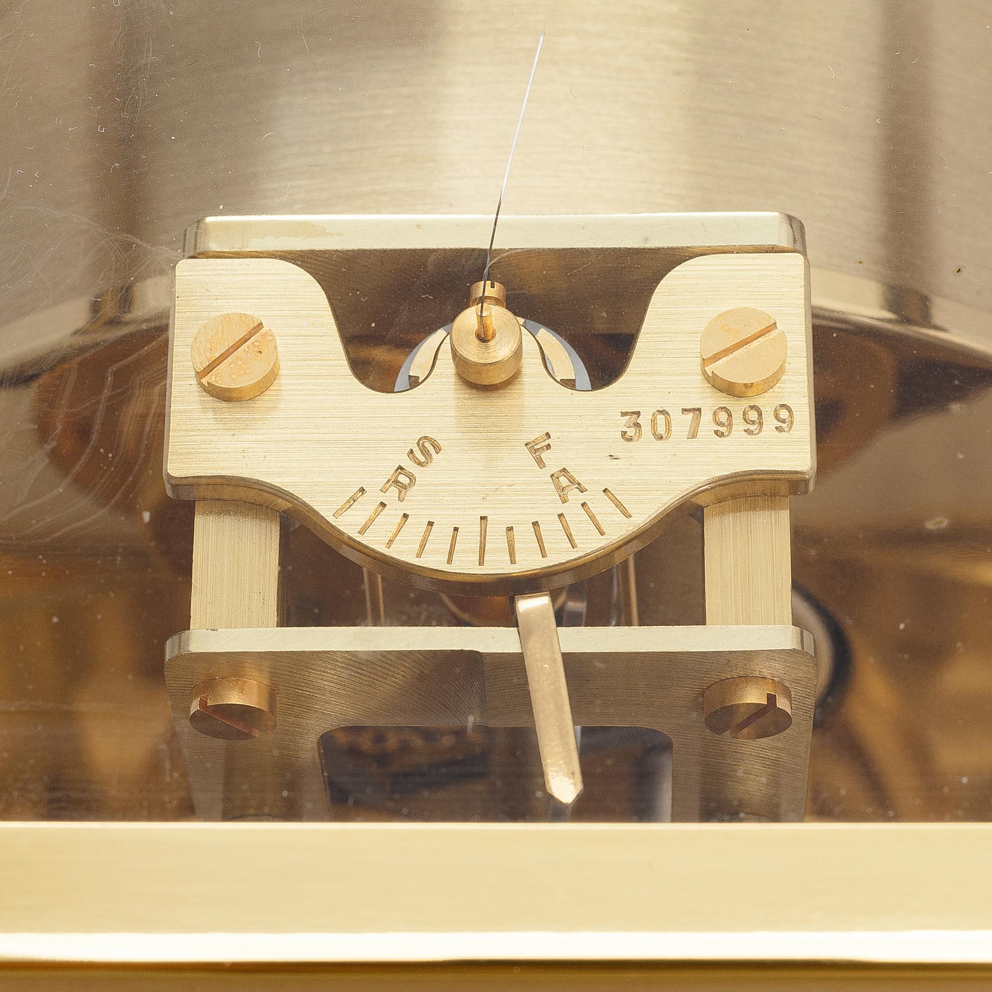 Jaeger LeCoultre, Atmos, pöytäkello, 1960/70-luku.