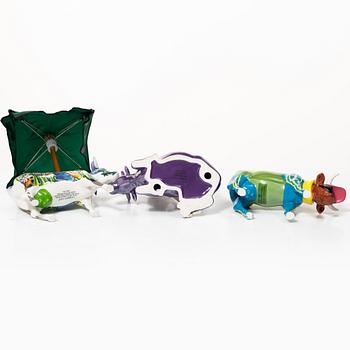 Six 'Cow Parade' figurines, 2000s.