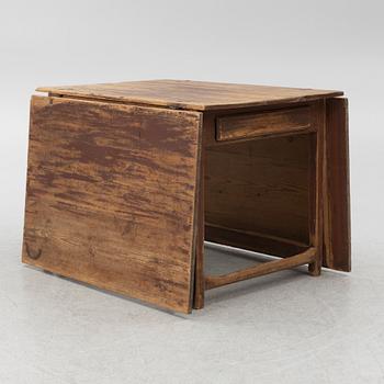 Drop-leaf table, 19th century.