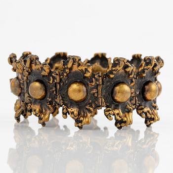 Pentti Sarpaneva, bracelet, bronze.