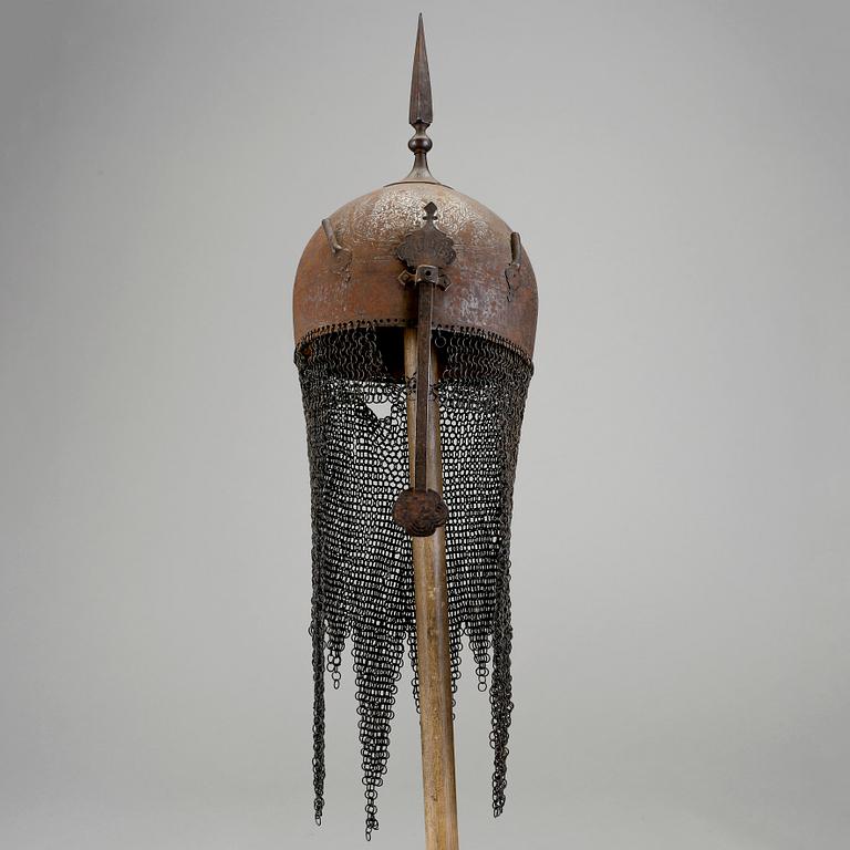 HJÄLM, s k Khula Khud, Indopersien, troligen 1800-talets slut.