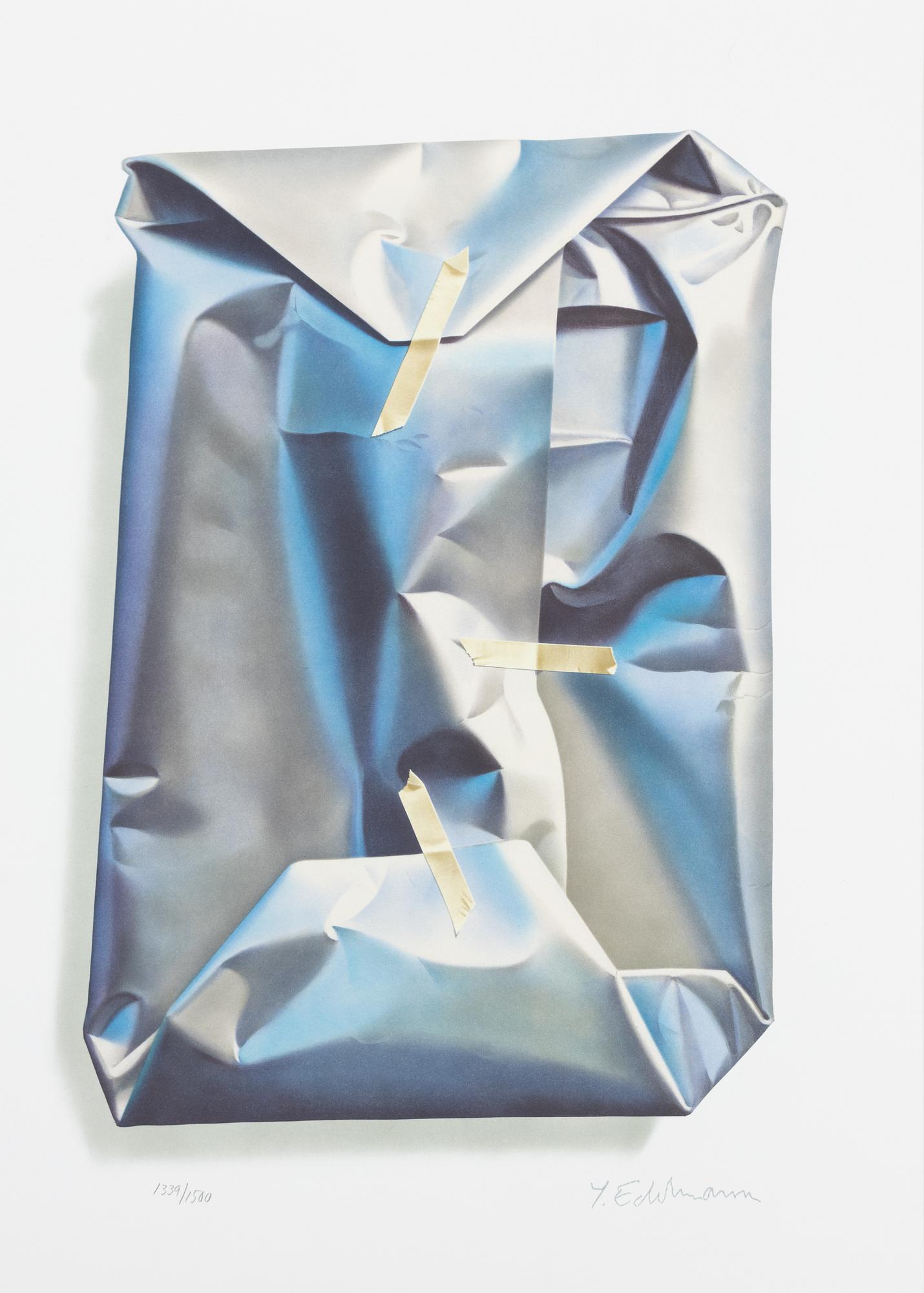 Yrjö Edelmann, "Packed blue and grey heaven".