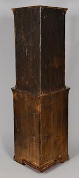 HÖRNSKÅP, allmoge, 1700-/1800-tal.