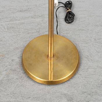 A brass floor light from ASEA Belysning, 1940's/50's.