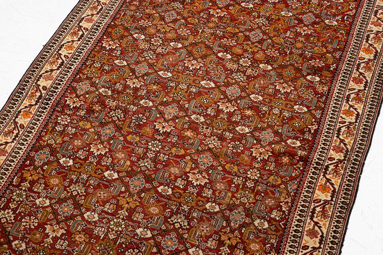 Rug, antique Ardabil probably, approx. 212 x 117 cm.