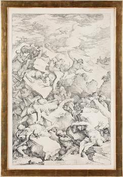 Salvator Rosa · SALVATOR ROSA, etsning, ca 1663.