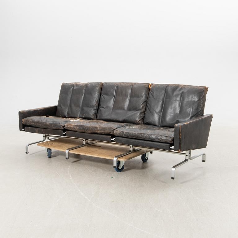 Poul Kjaerholm, sofa, "PK31-3", E. Cold Hansen Denmark 1998.