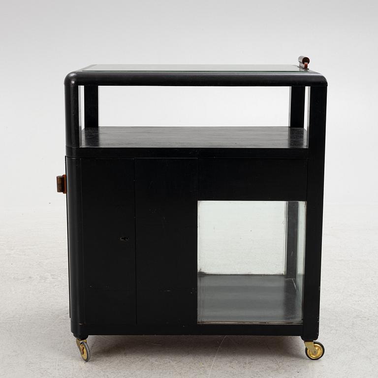 A Swedish Art Deco bar cabinet, 1930's.