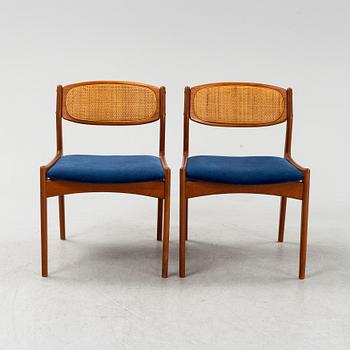Ib Kofod Larsen, stolar, ett par, för Christian Linneberg, Danmark, 1960-tal.