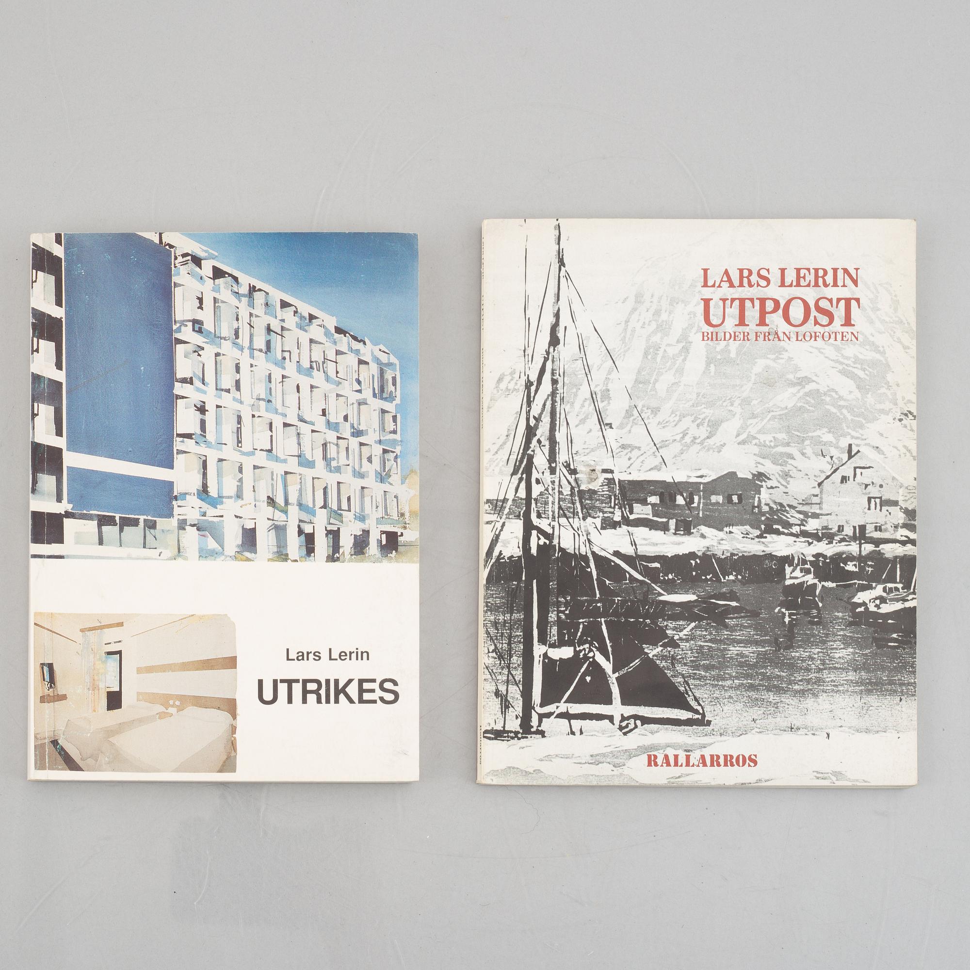 Lars Lerin, 11 böcker.