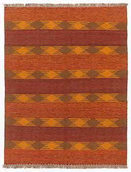 A persian kilim rug, c 196 x 154 cm.