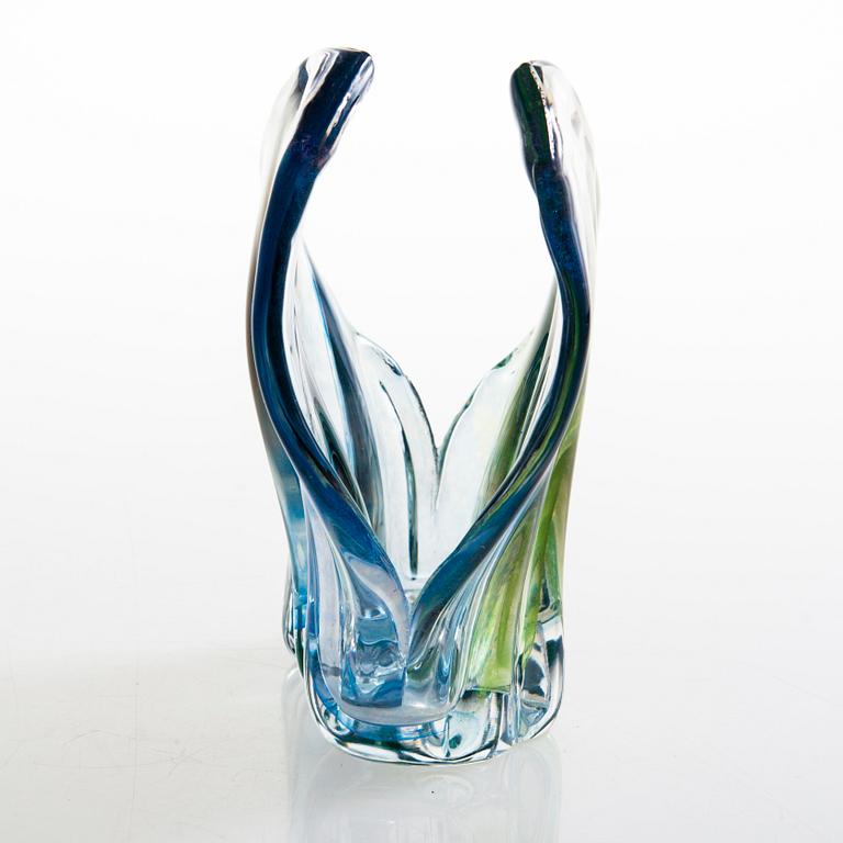 HELENA TYNELL, vas, "Perho", signerad Riihimäen Lasi Oy, Helena Tynell.