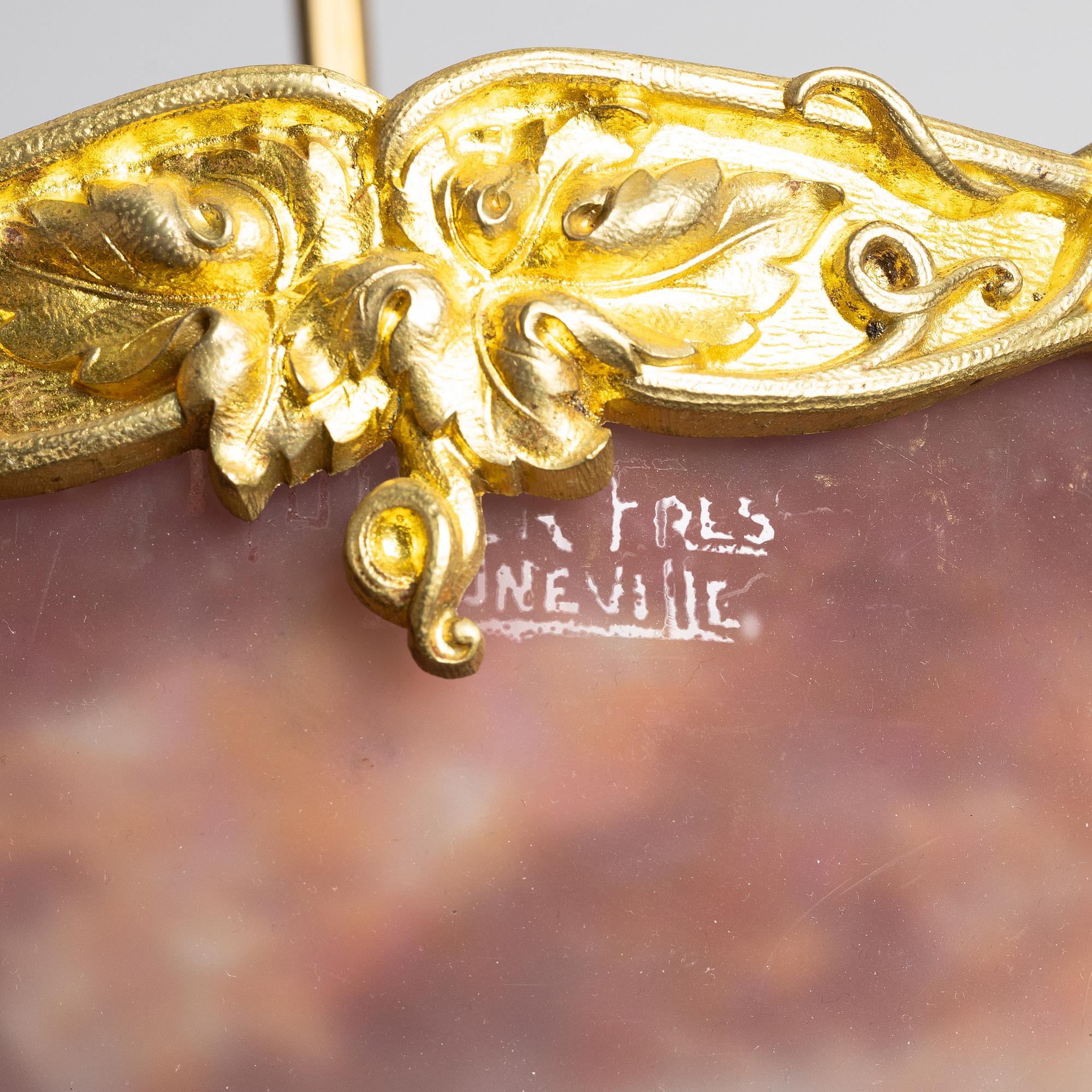 Ceiling lamp, Art Nouveau, early 20th century.