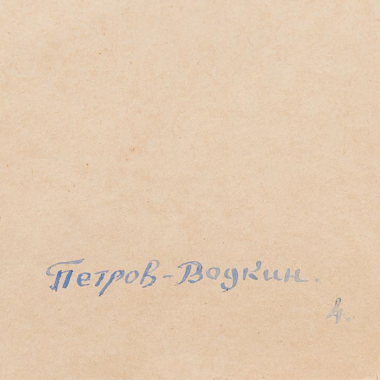 KUZMA SERGIEVITCH PETROV-VODKIN, VÄITETTY, LUONNOS POSLIINIMALJAAN, "ÄITIYS".