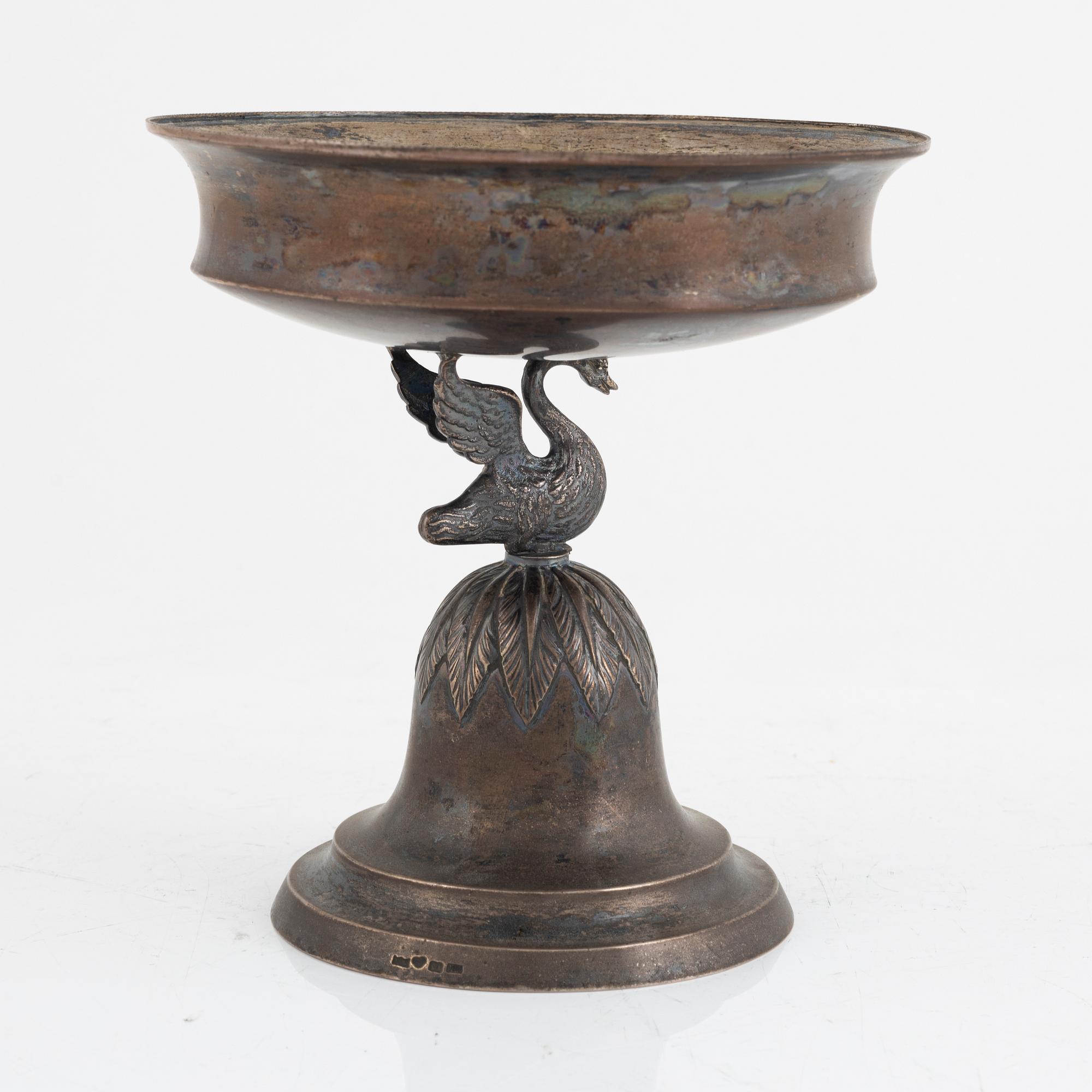A Swedish silver bowl, mark of Daniel Eklund, Karlmar 1840.