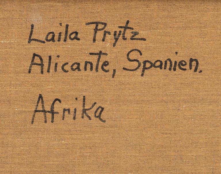 LAILA PRYTZ, oil on canvas, signed.