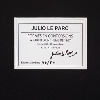Julio Le Parc, "Formes en Contorsions".