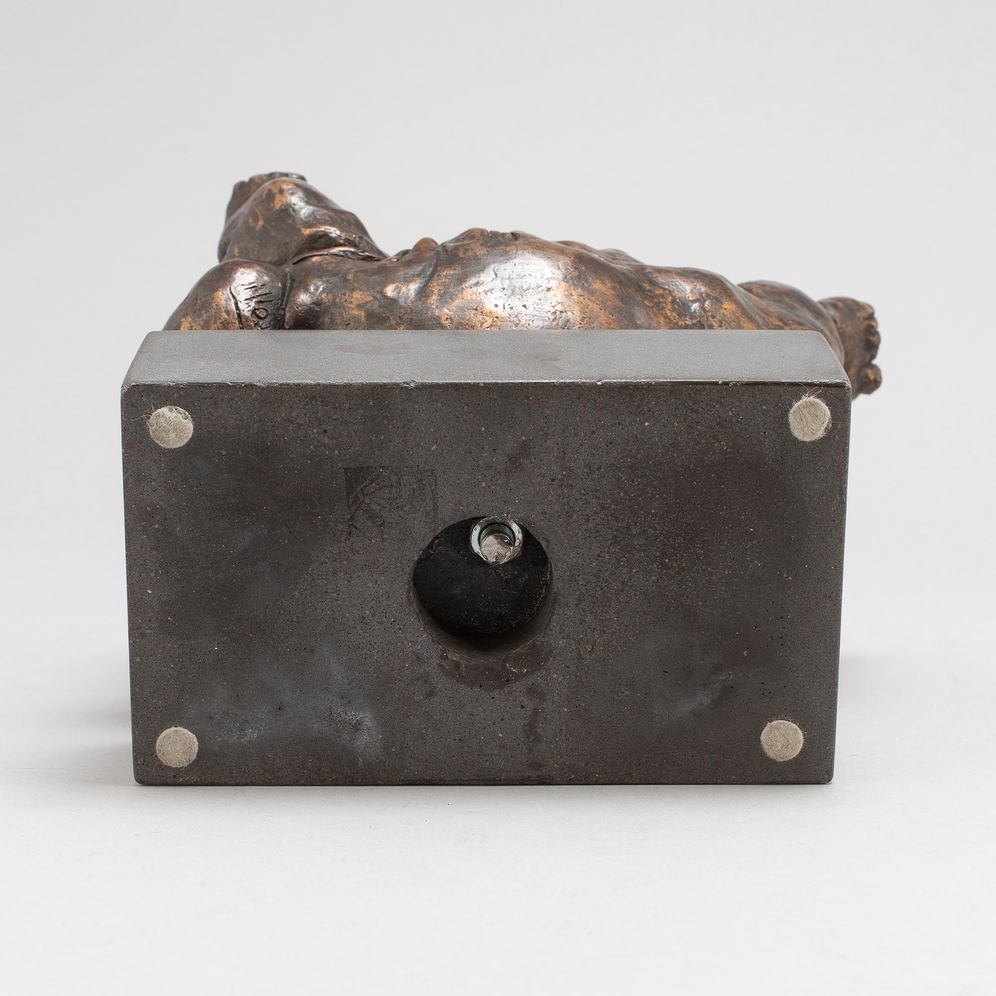 RAFAEL MAYO, sculpture, bronze, signed.